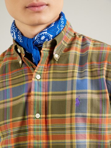 Regular fit Camicia di Polo Ralph Lauren in verde
