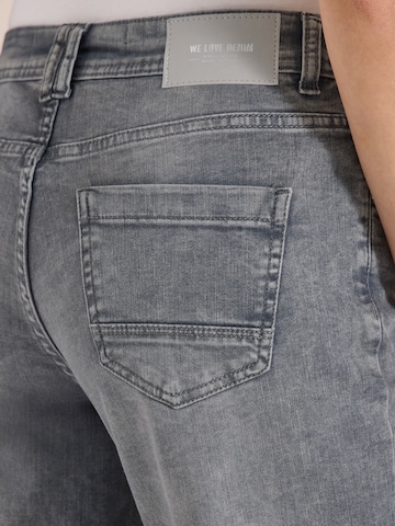 CECIL Wide leg Jeans 'Neele' in Grey