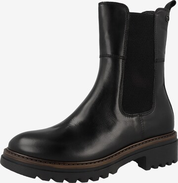 TAMARIS Chelsea Boots i sort: forside