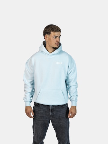 Crystal Paris Sweatshirt 'Gentle' in Blauw