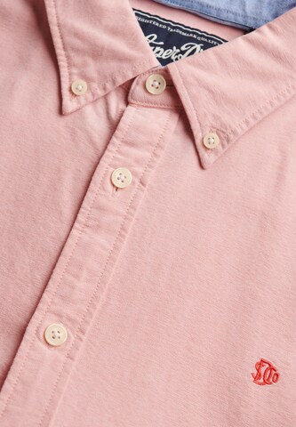 Fit confort Chemise 'Oxford Preppy' Superdry & Co en rose