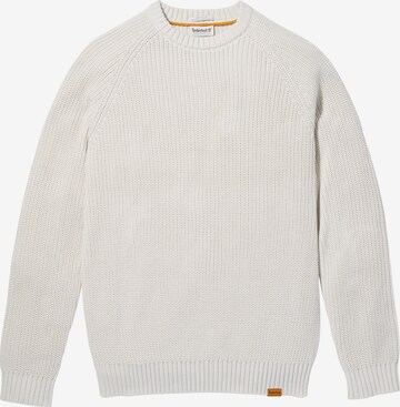 TIMBERLAND Pullover in Weiß: front