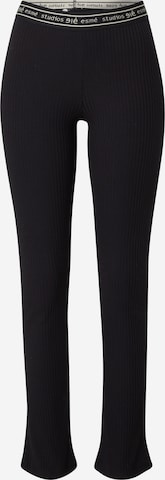 Esmé Studios Flared Leggings 'April' in Black: front