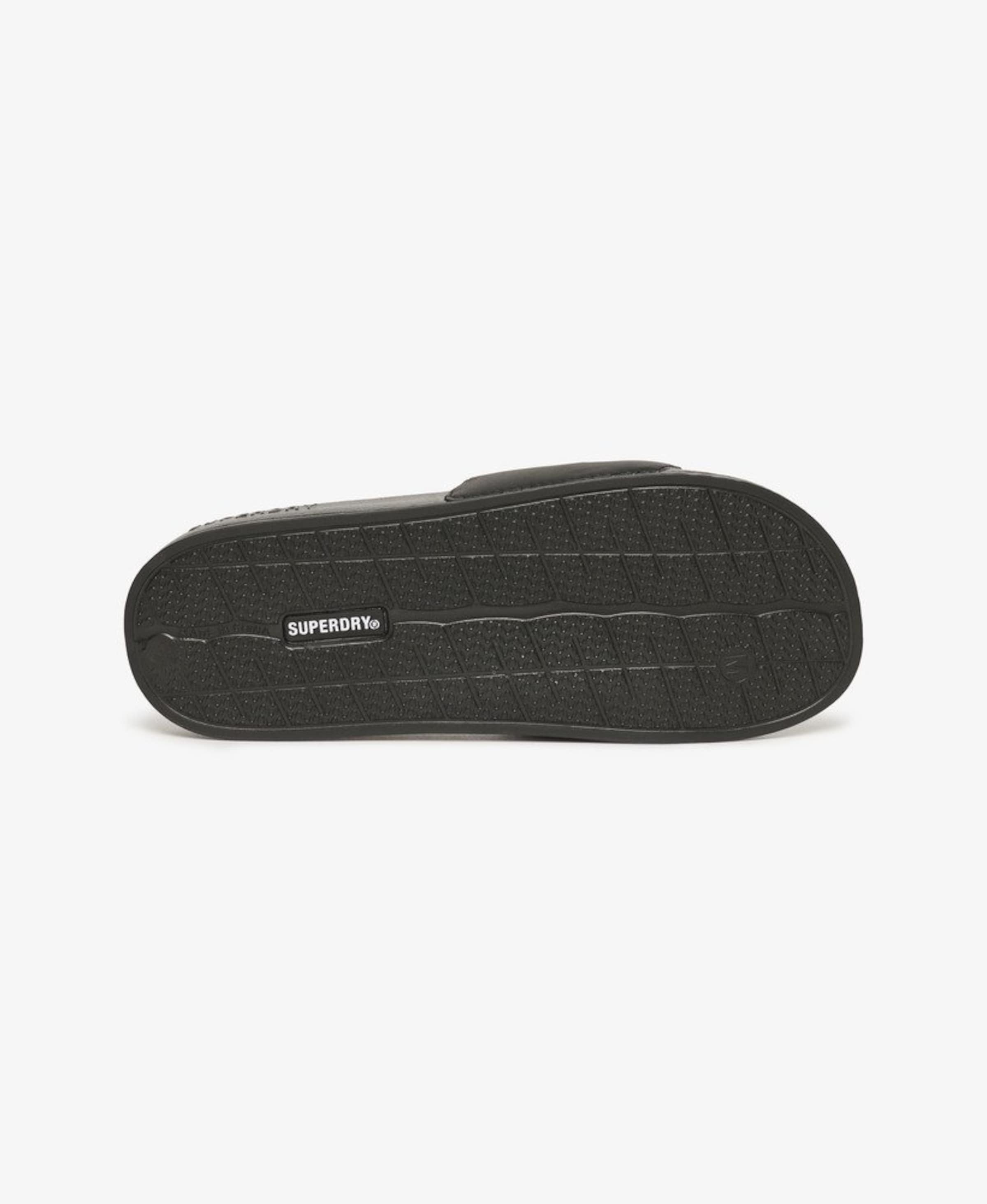 Superdry & Co Badeschuh in Schwarz