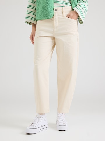 MAC - Barrel Pantalón 'Bora' en blanco: frente