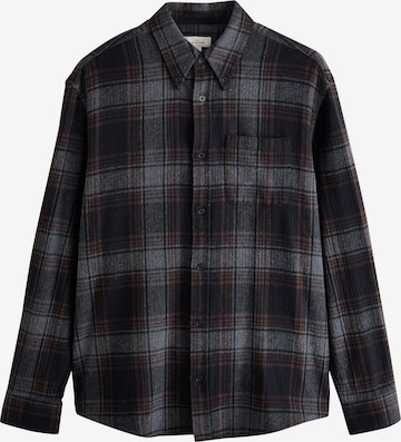 Next Button Up Shirt in Black: front