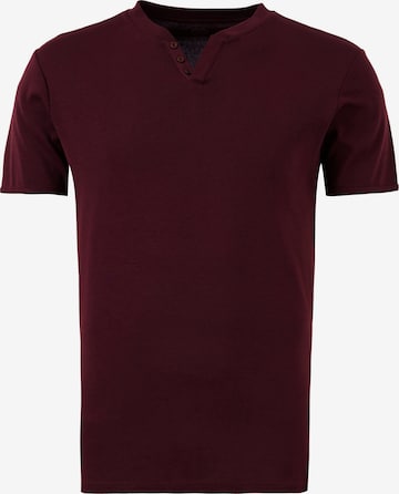 T-Shirt Buratti en rouge : devant