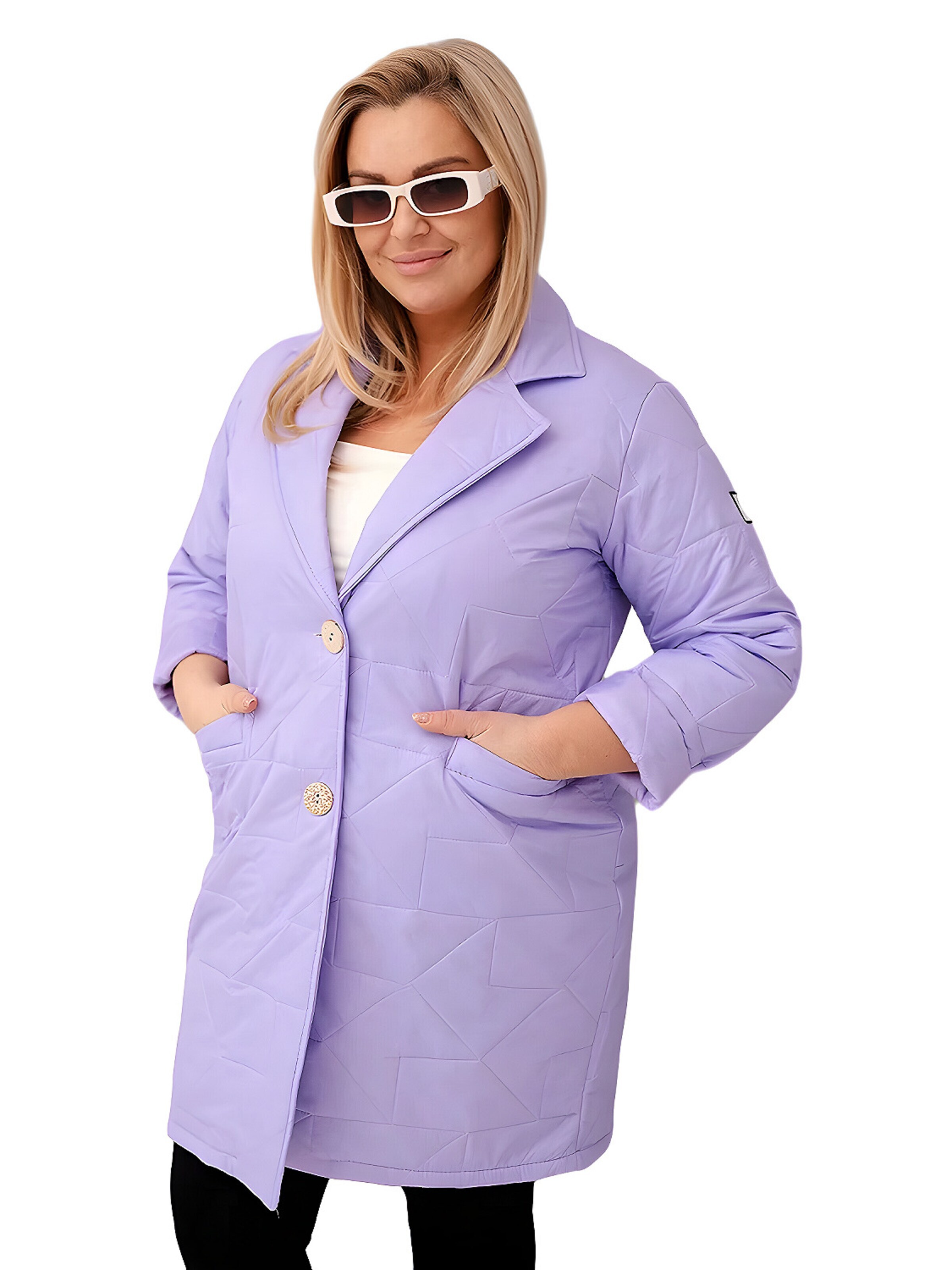 Lumera Winter jacket in Purple: front