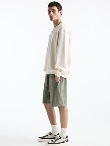 Pull&Bear Loosefit Broek in Groen