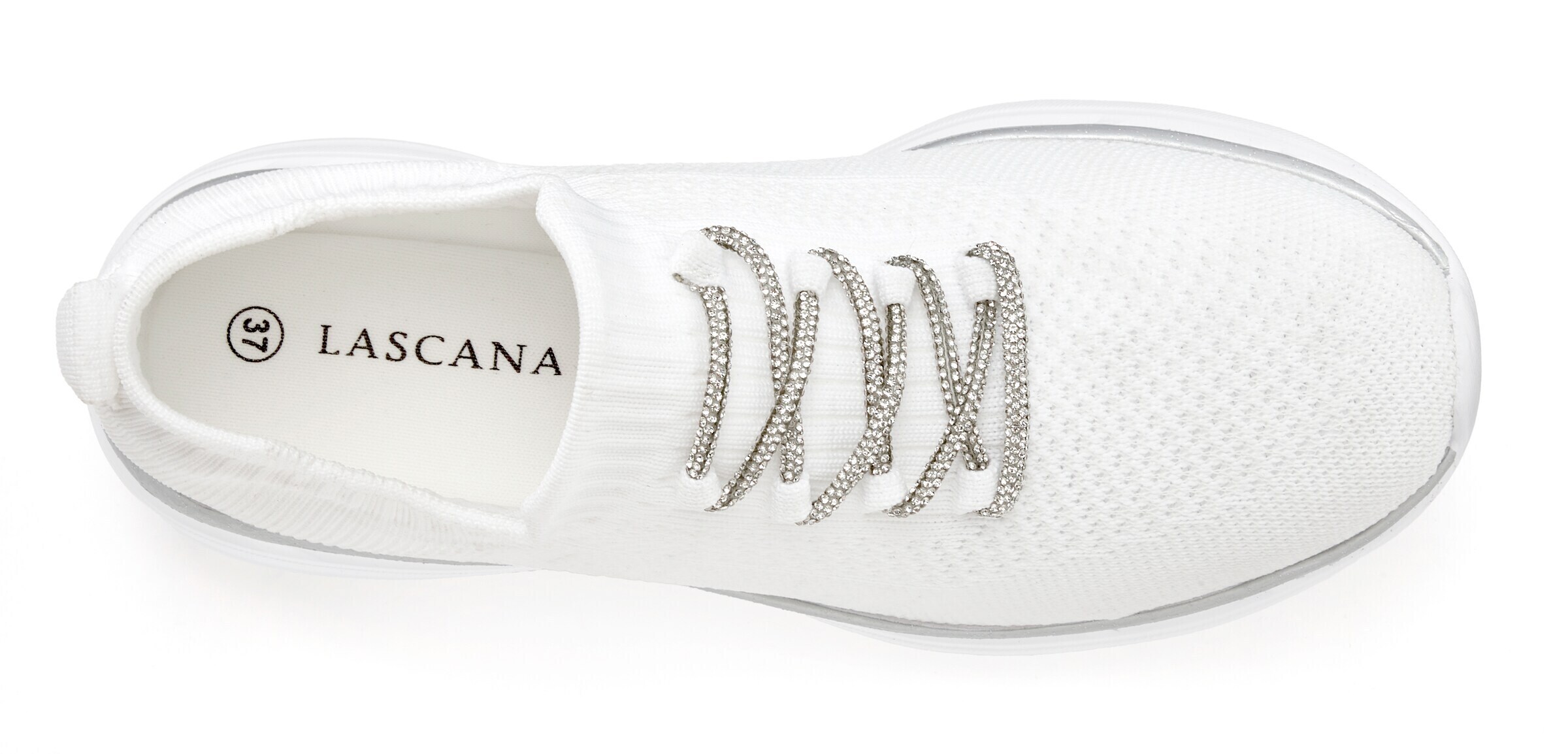 Sneaker bassa di LASCANA in bianco