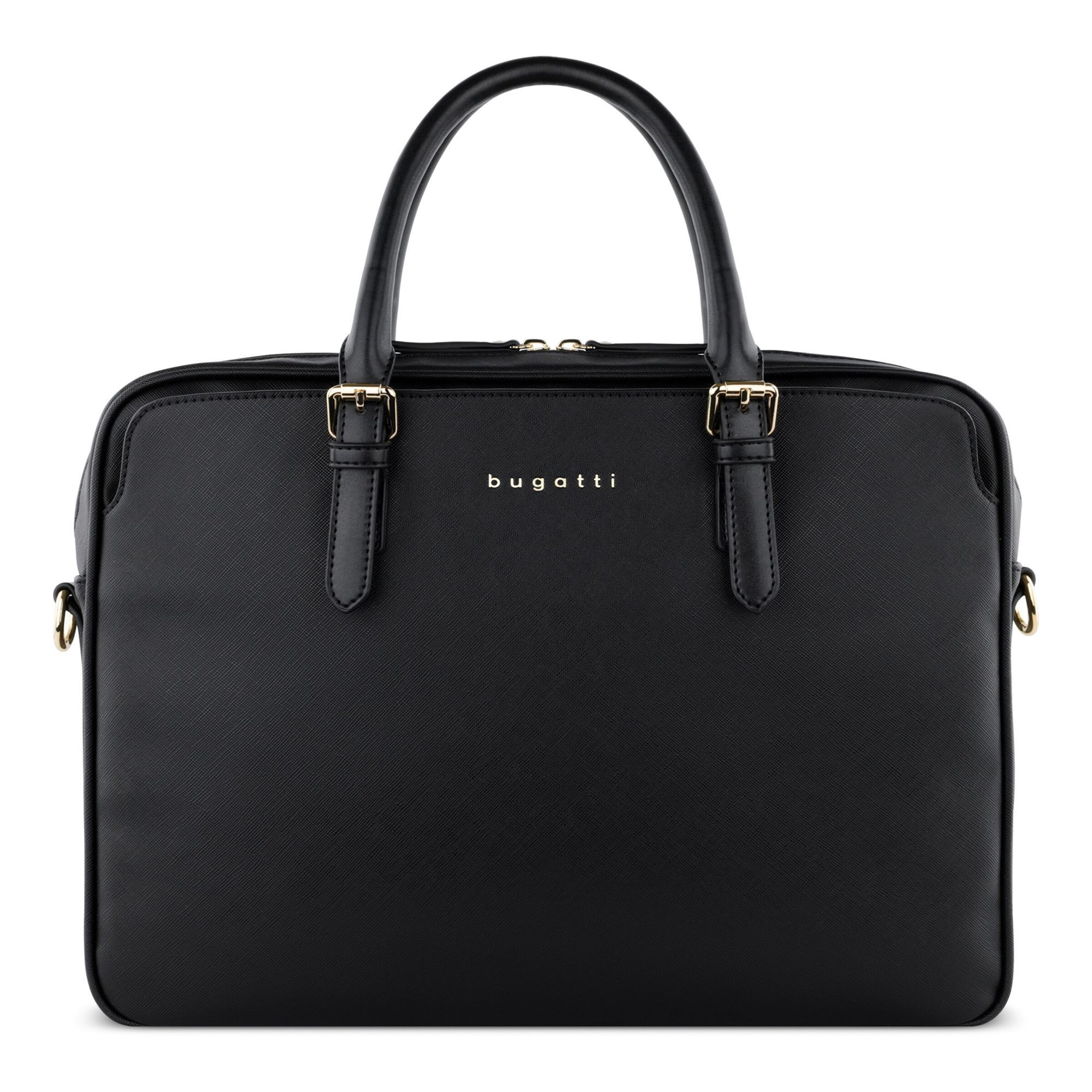 Porte-documents 'Ella ' bugatti en noir : devant