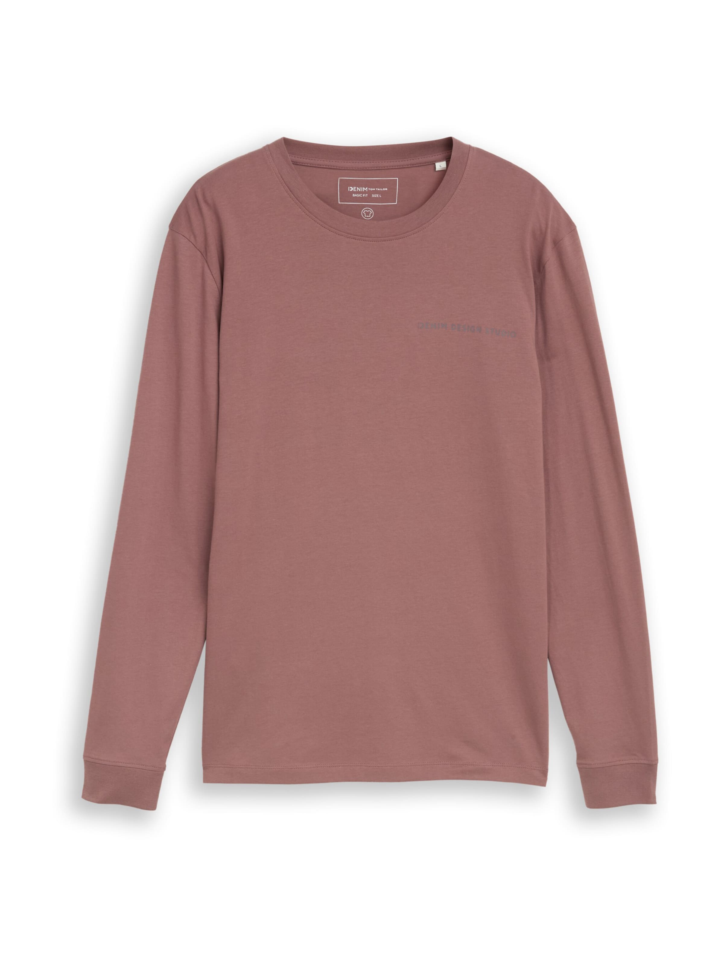 TOM TAILOR DENIM Футболка в Лиловый: спереди