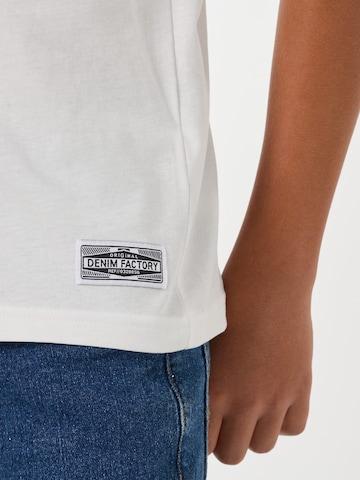 Denim Factory - Camiseta 'San Diego' en blanco