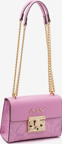 ALV By Alviero Martini Umhängetasche in Pink: Vorderseite