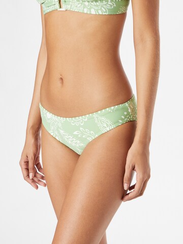 Seafolly Dół bikini w kolorze zielony: przód