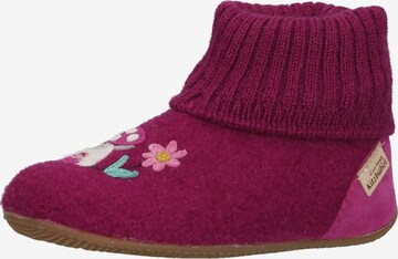 Living Kitzbühel Slippers in Pink: front