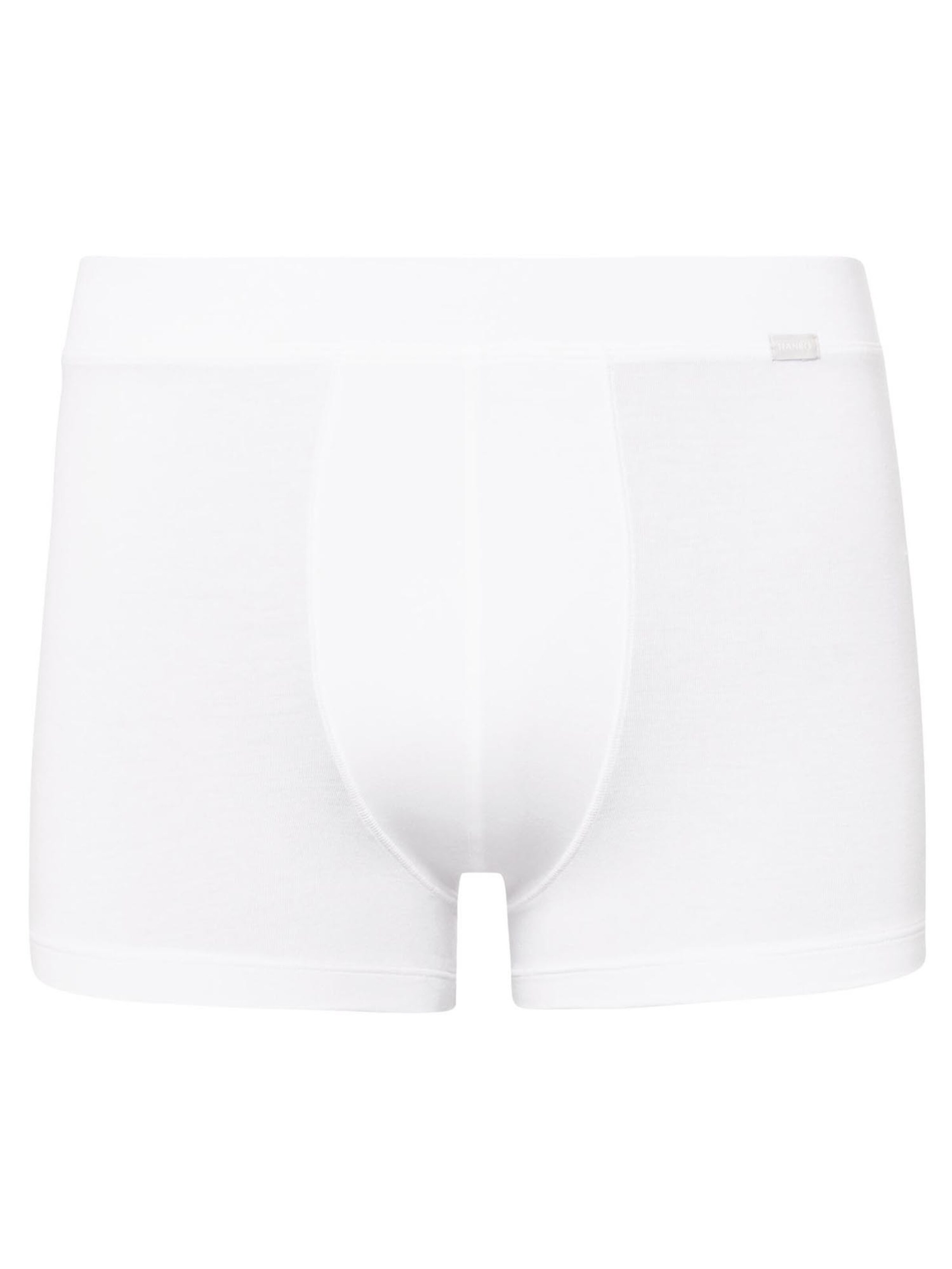 Hanro Boxer shorts 'Natural Function' in White: front