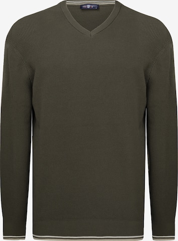 Pull-over Jimmy Sanders en vert : devant