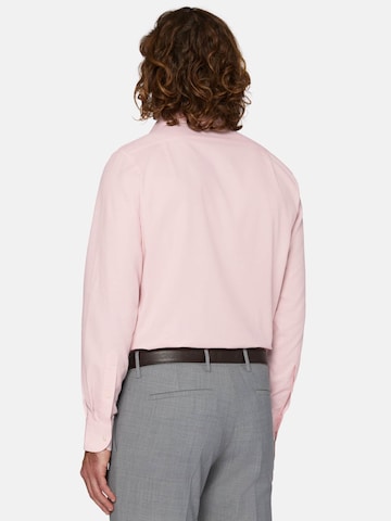 Boggi Milano Regular fit Overhemd in Roze