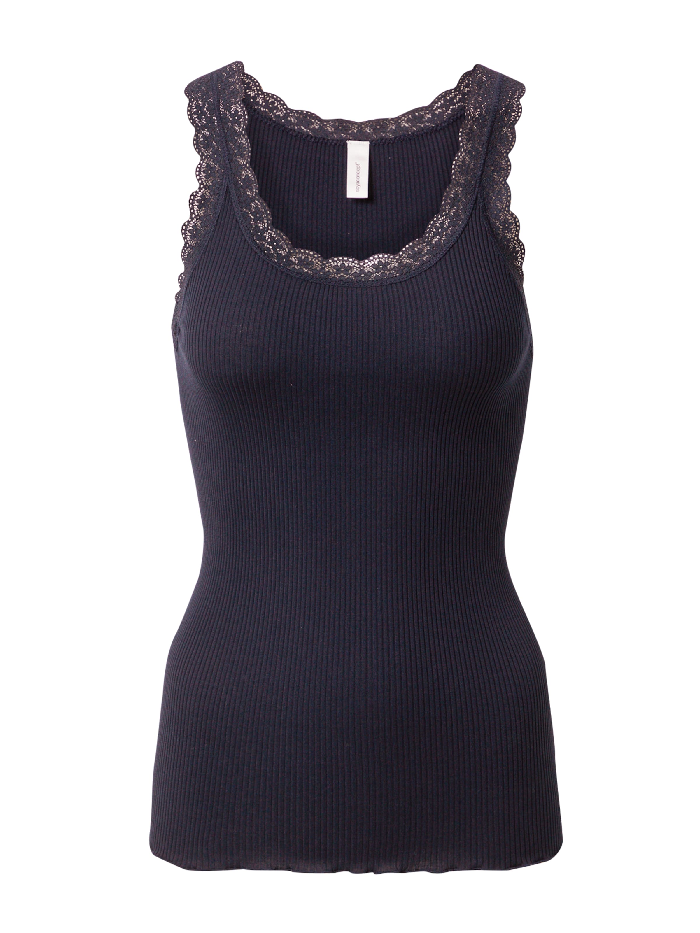 Soyaconcept - Top 'Sarona' em azul: frente