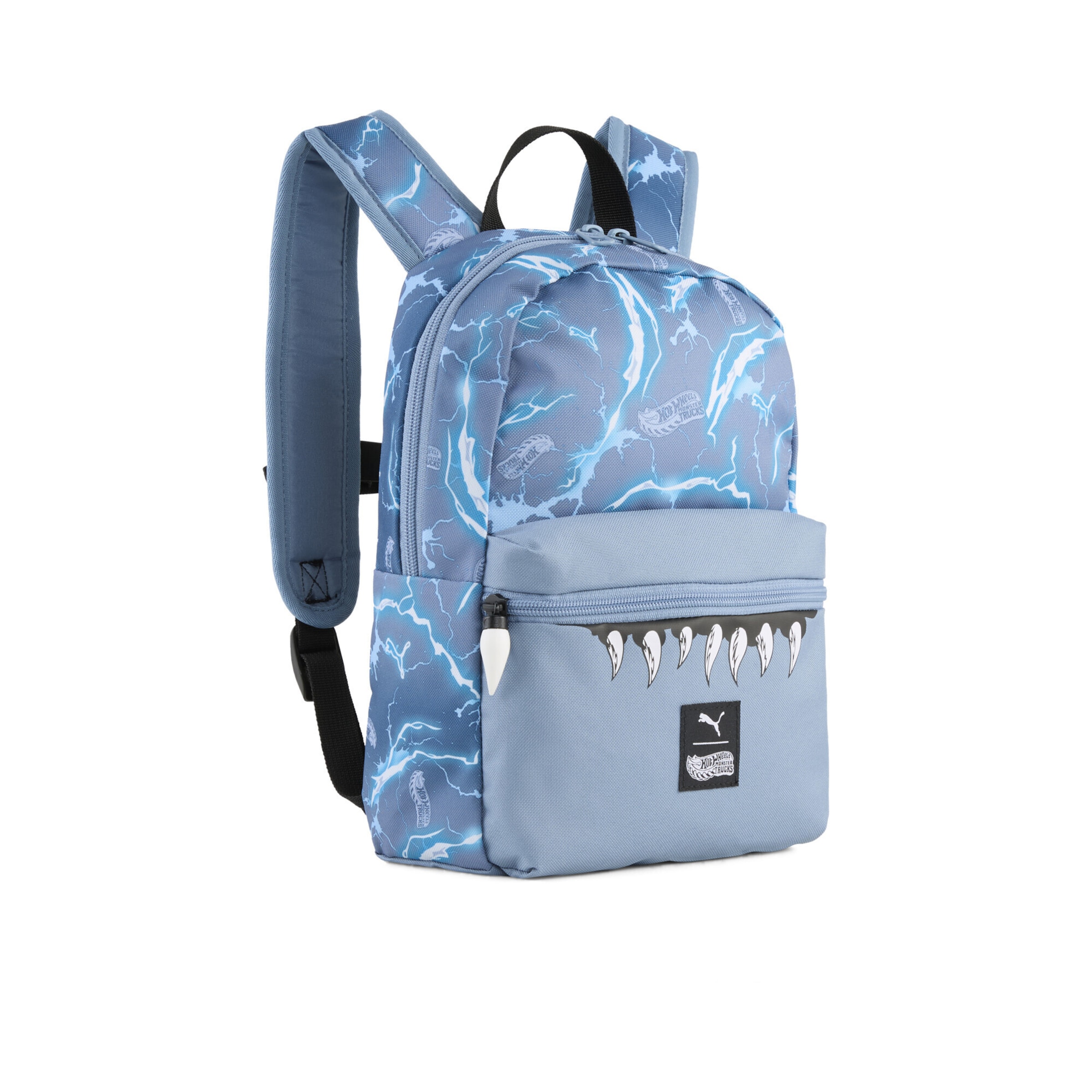 PUMA Rucksack 'Puma x Hot Wheels™ Monster Trucks' in Blau: Vorderseite