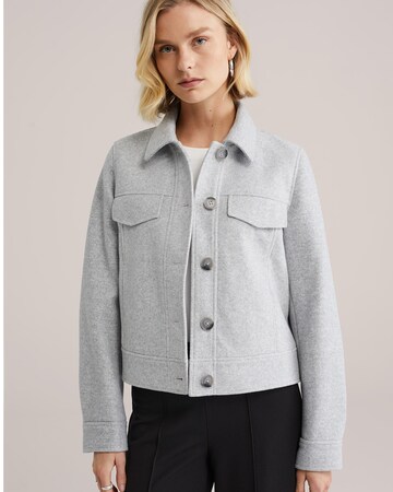Veste mi-saison WE Fashion en gris : devant
