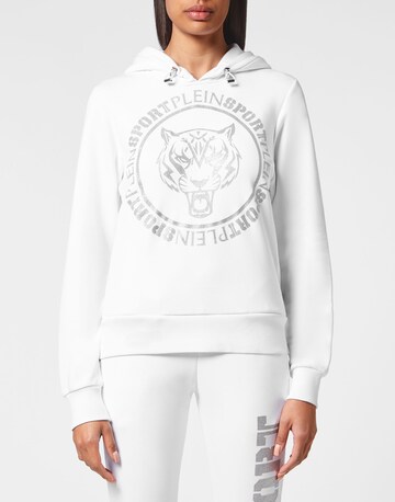 Plein Sport Sweatshirt 'Tiger' in White