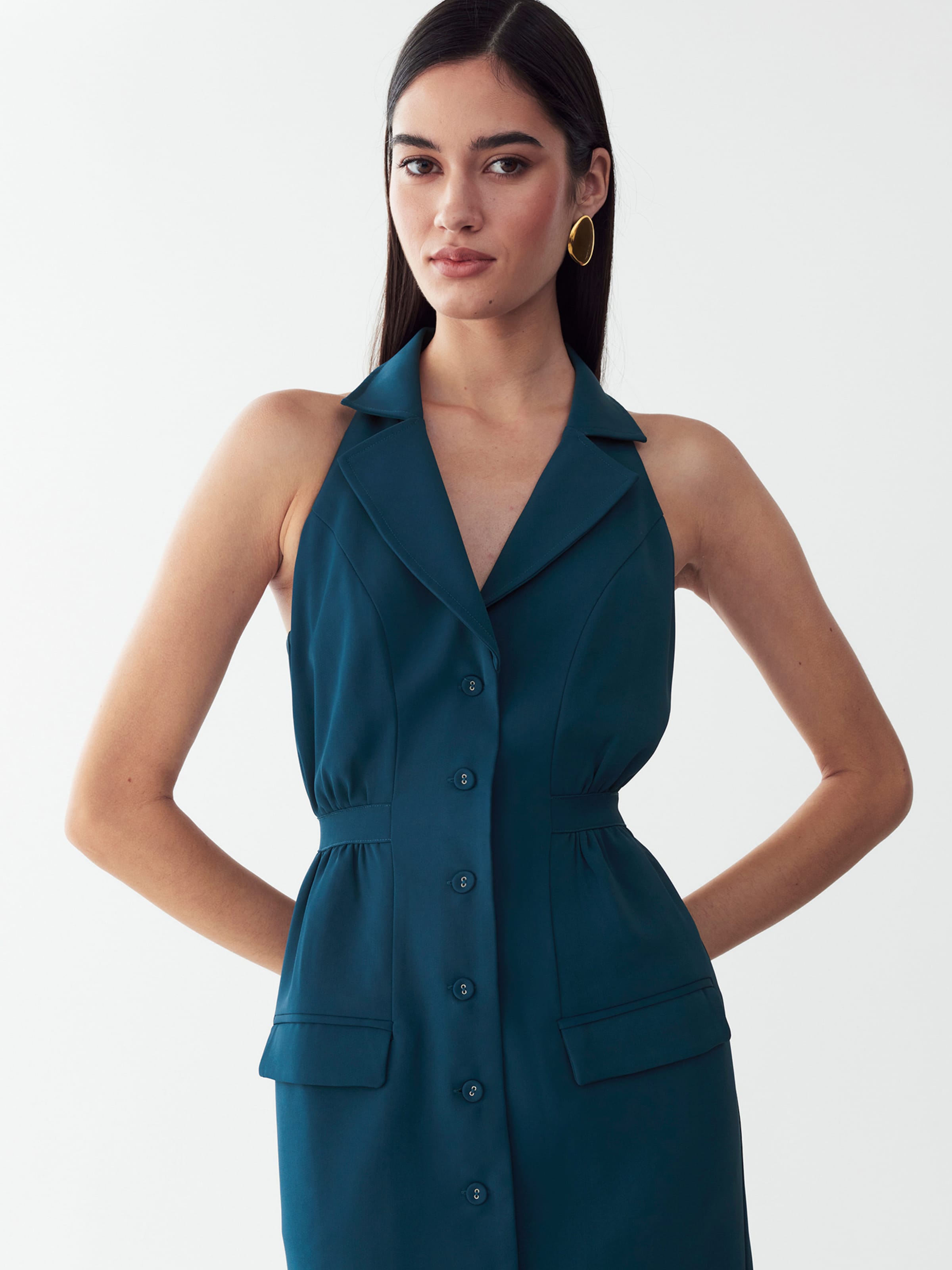 Willa - Vestido 'Lei' en azul