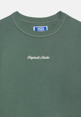 Jack & Jones Junior Sweatshirt 'JORNORREBRO' i grön