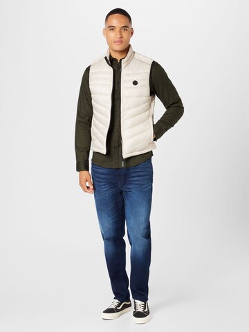 Gilet 'Hero' di JACK & JONES in bianco