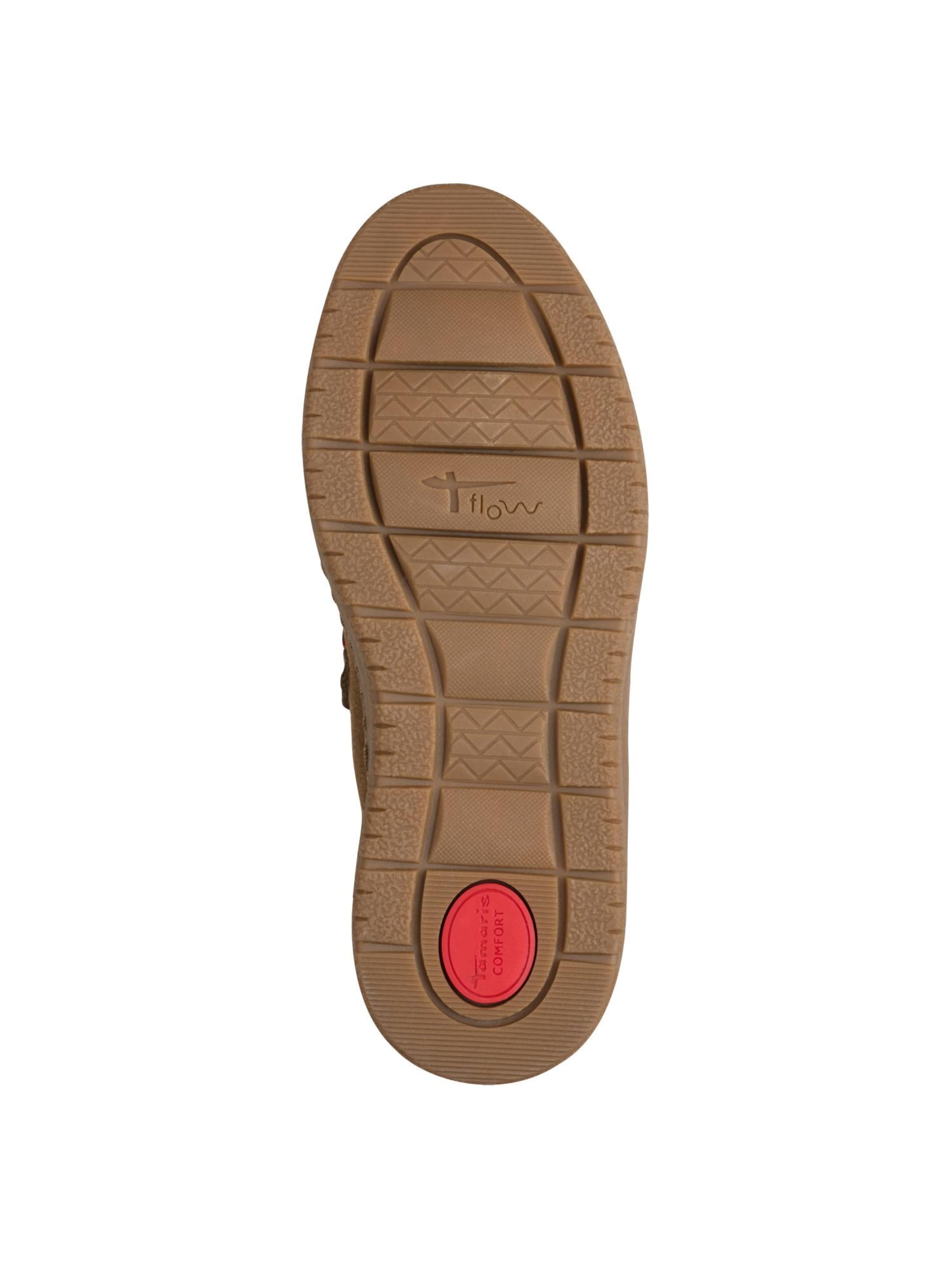 Tamaris Lace-up bootie in Brown