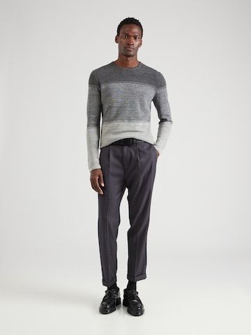 Only & Sons Regular Fit Pullover 'Panter' in Grau