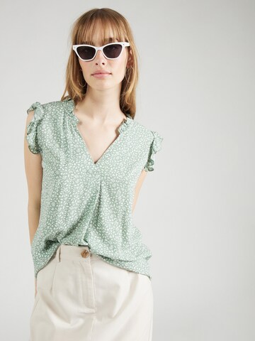 Sublevel Blouse in Green: front