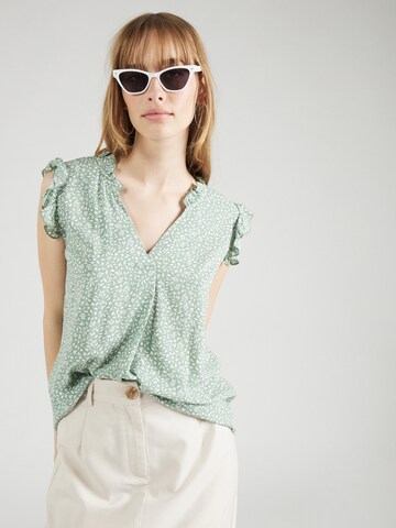 Camicia da donna di Sublevel in verde: frontale