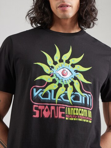 Volcom Tričko 'REALITYFAB' - Čierna