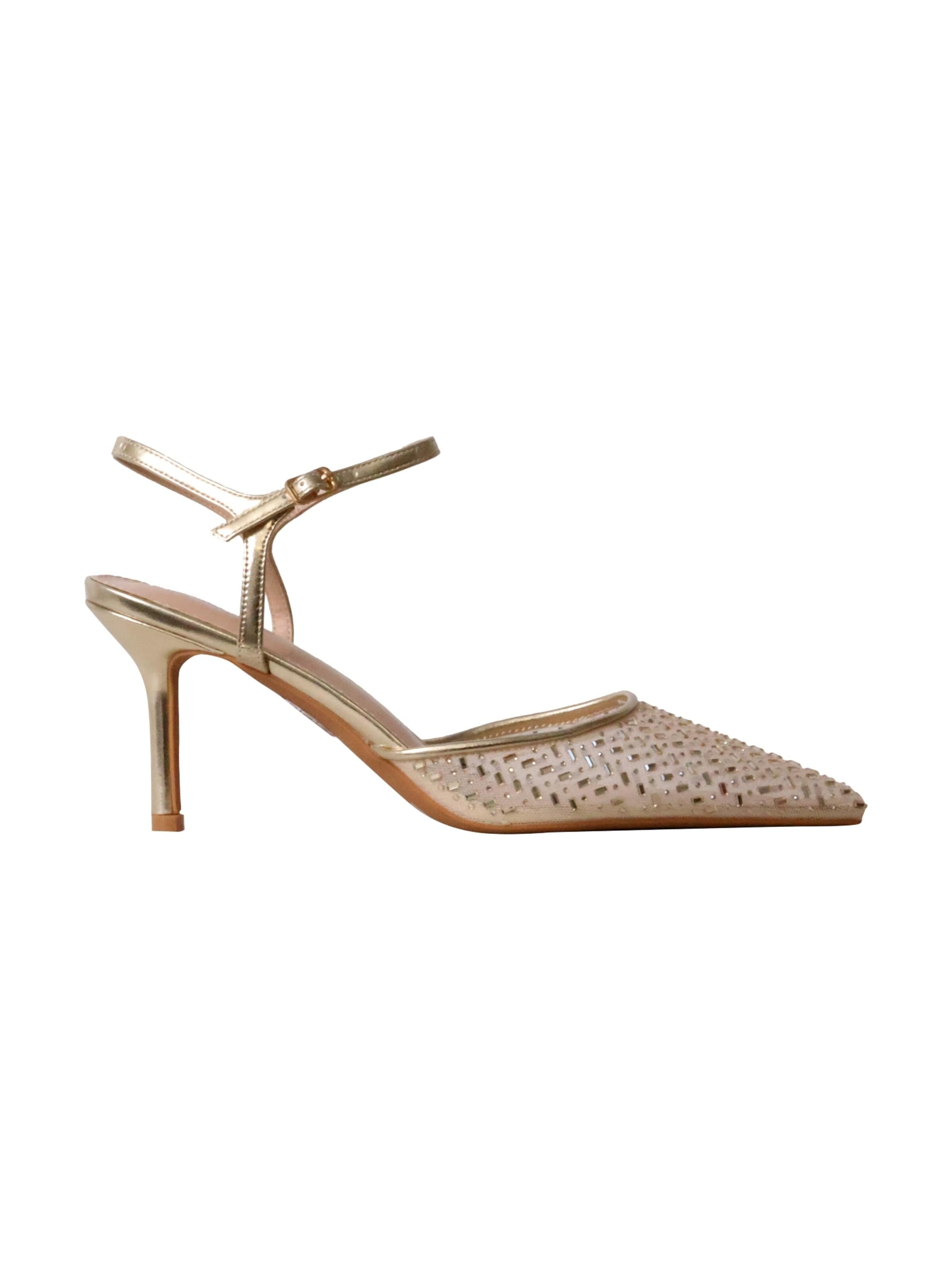Escarpins 'Pumps mit Absatz von R and BE' Super Mode en or