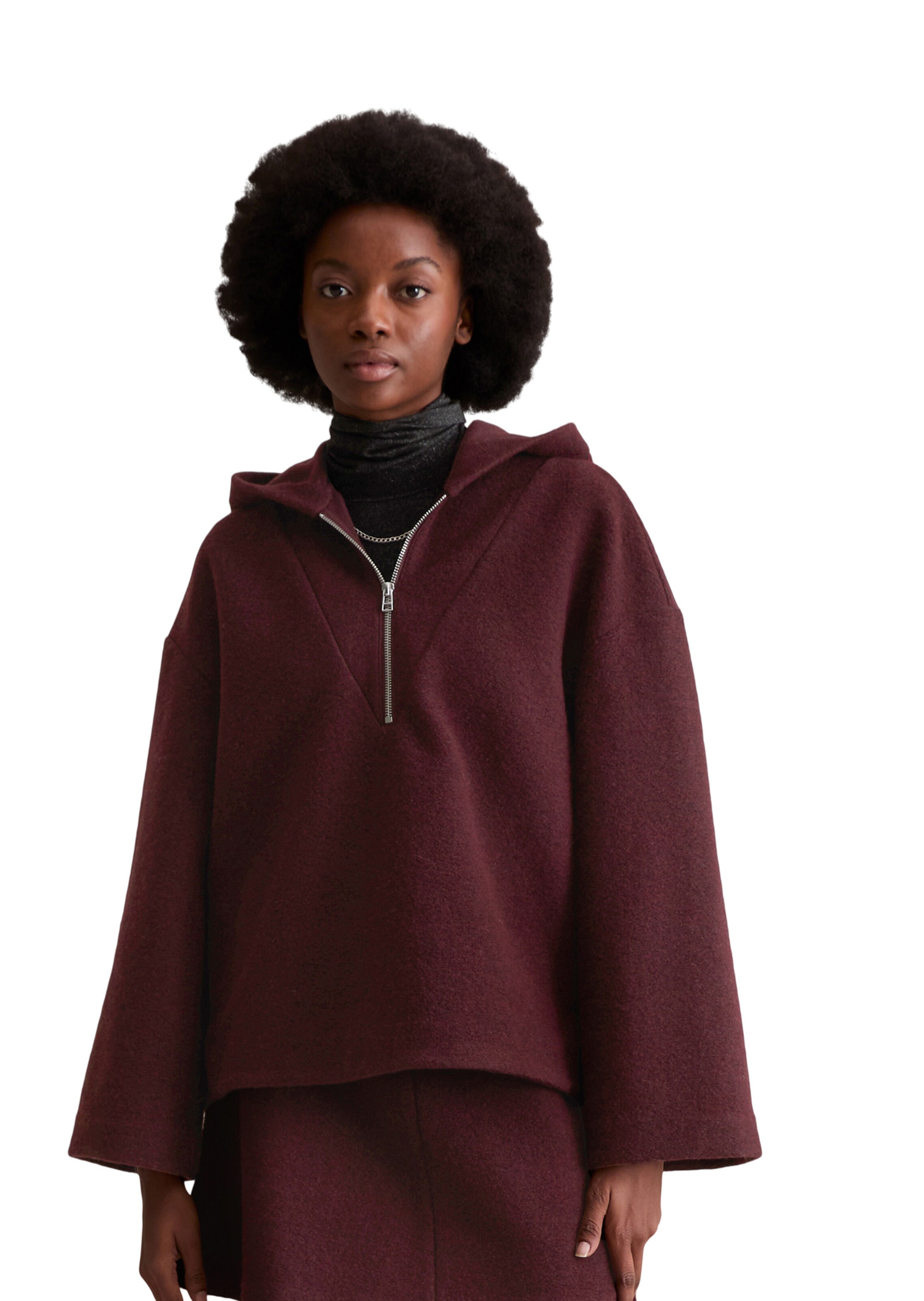 Marc O'Polo DENIM Between-season jacket in Red: front