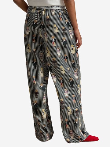 Polo Ralph Lauren Pyjamabroek ' Iconic Bear ' in Grijs