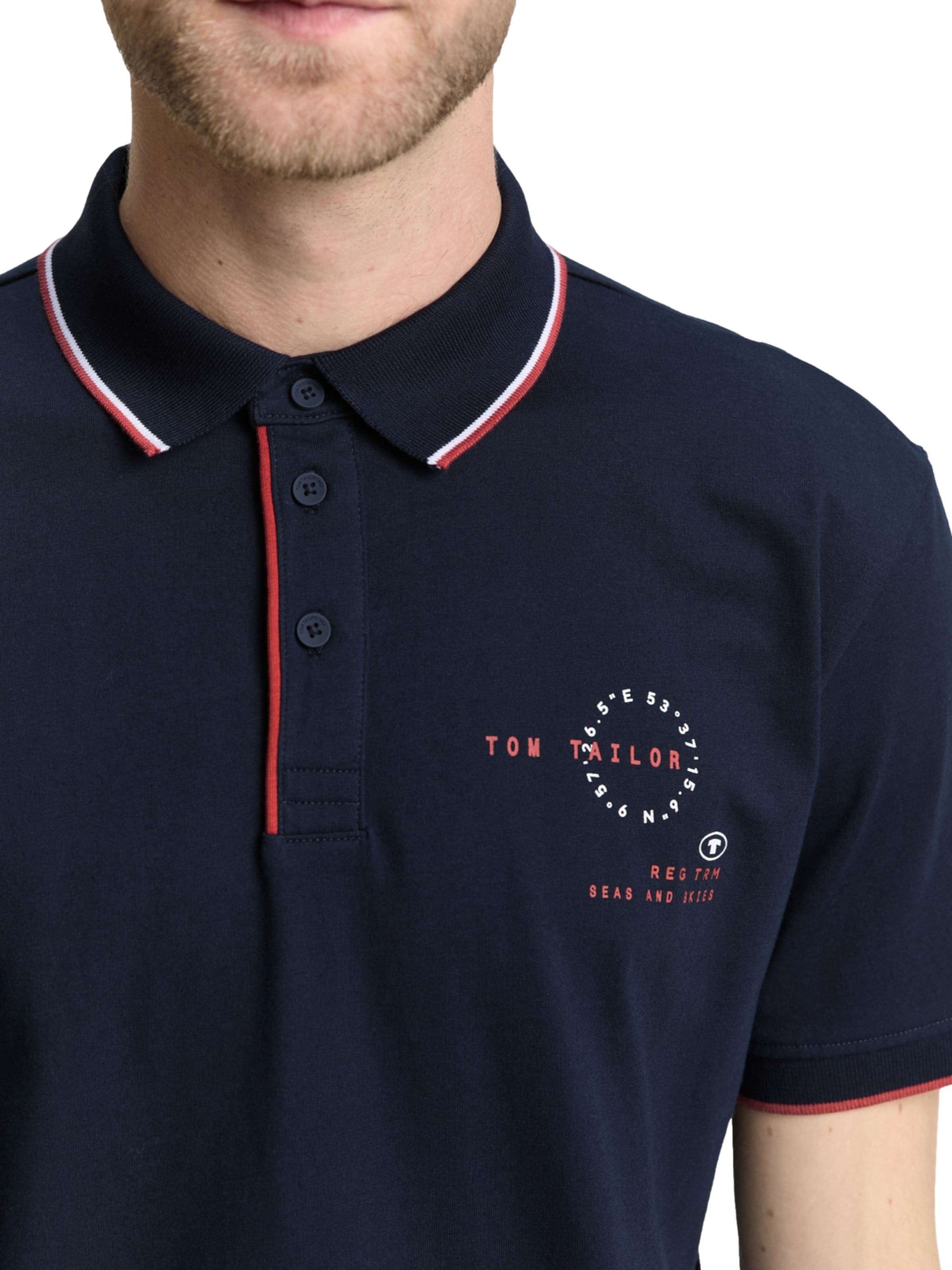 TOM TAILOR Shirt in Blue