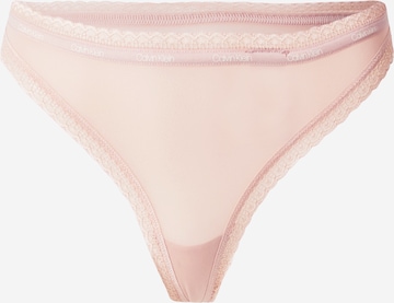 Calvin Klein Underwear String in Orange: Vorderseite