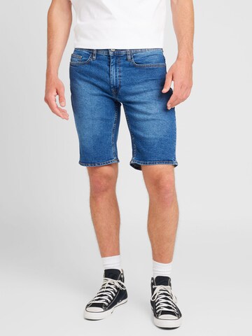 BLEND Regular Shorts in Blau: predná strana