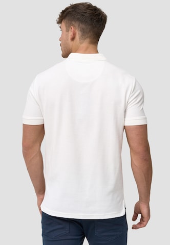 T-Shirt ' Wadim ' INDICODE JEANS en blanc