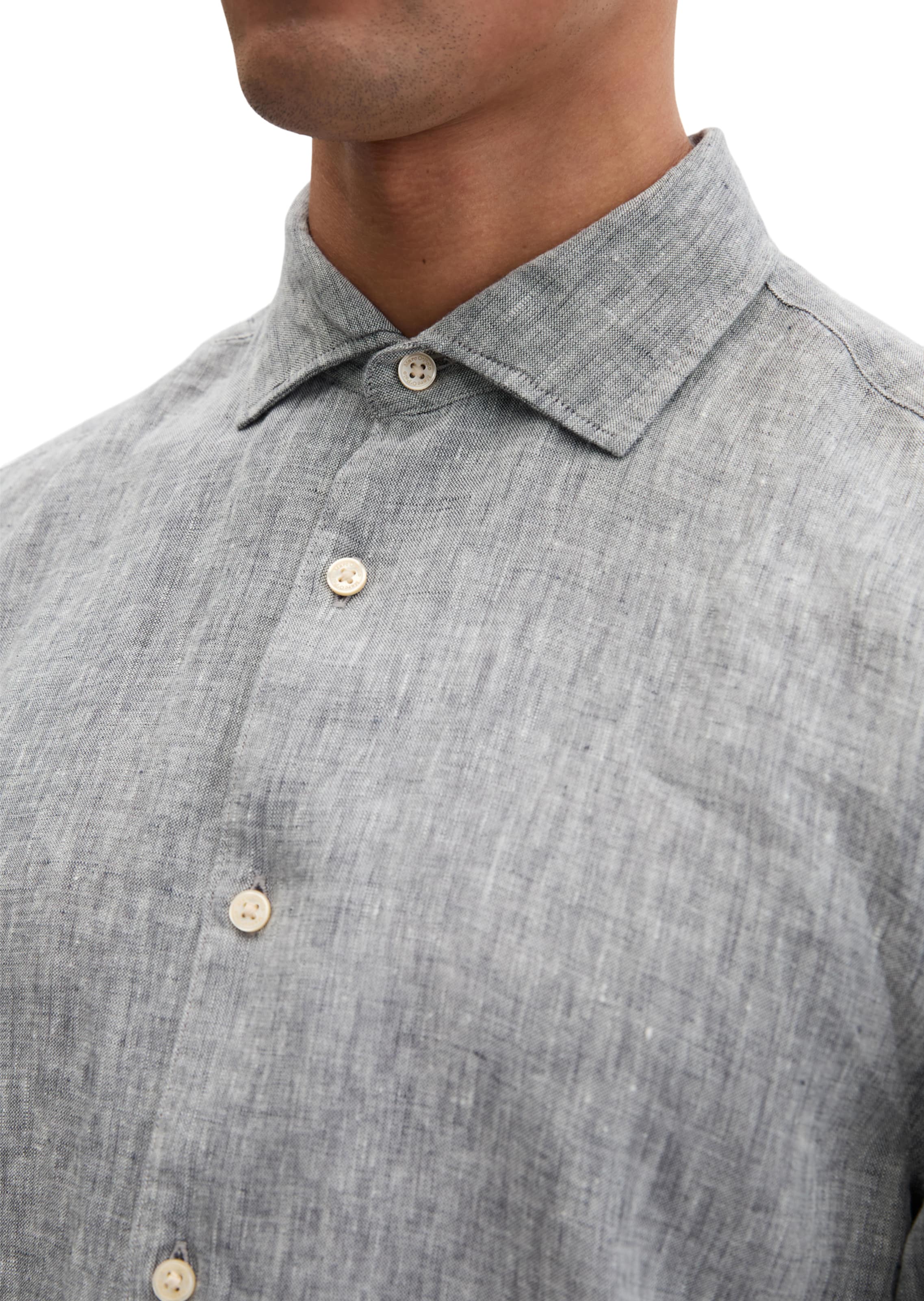 Marc O'Polo Regular fit Button Up Shirt in Blue