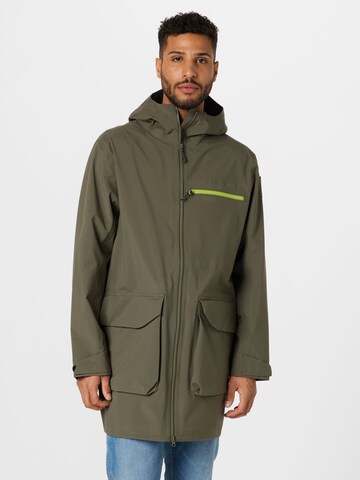 Manteau mi-saison '365 FEARLESS PARKA' JACK WOLFSKIN en vert : devant