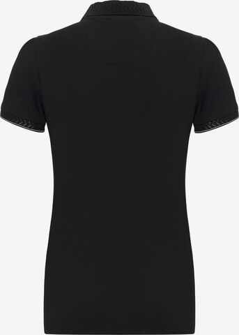 DENIM CULTURE Koszulka 'Blaga' w kolorze czarny