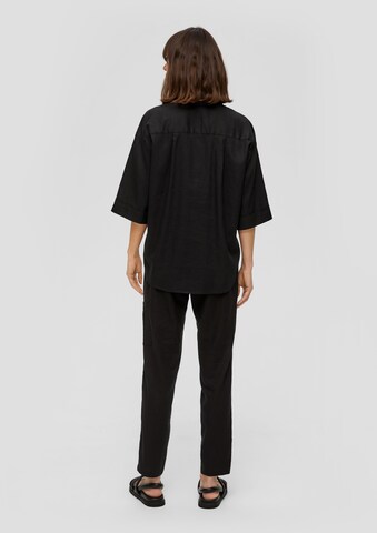 s.Oliver Blouse in Black