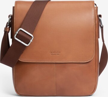 LLOYD Messenger in Brown: front