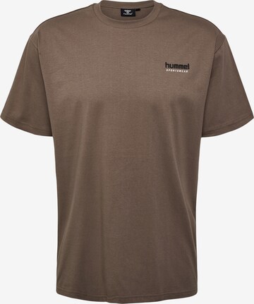 Hummel Functioneel shirt 'LEGACY NATE' in Bruin: voorkant