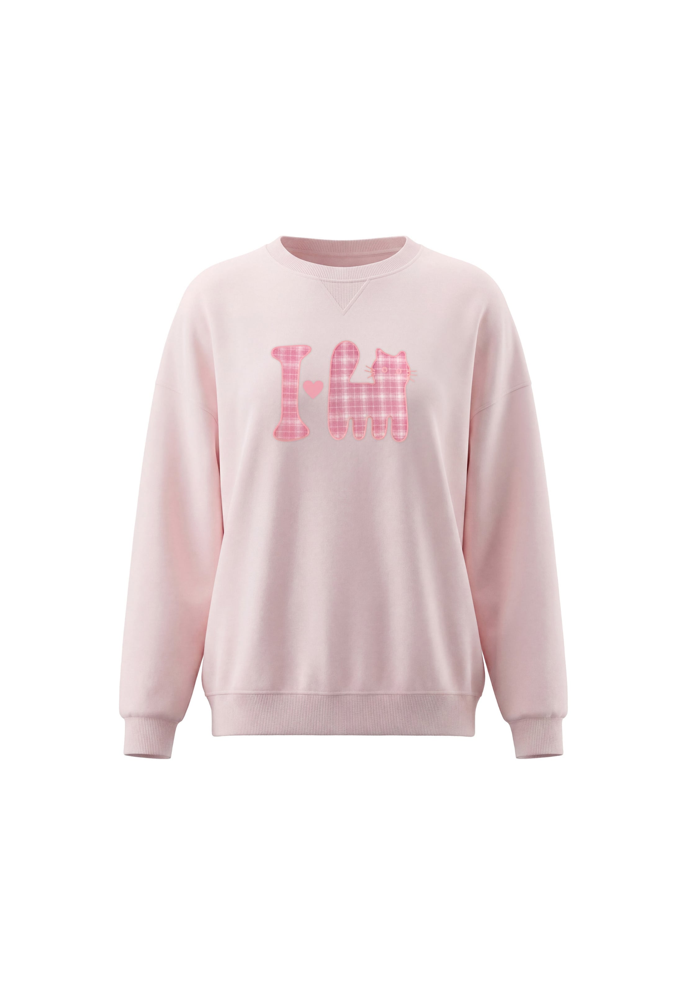 MYMO Sweatshirt in Roze: voorkant