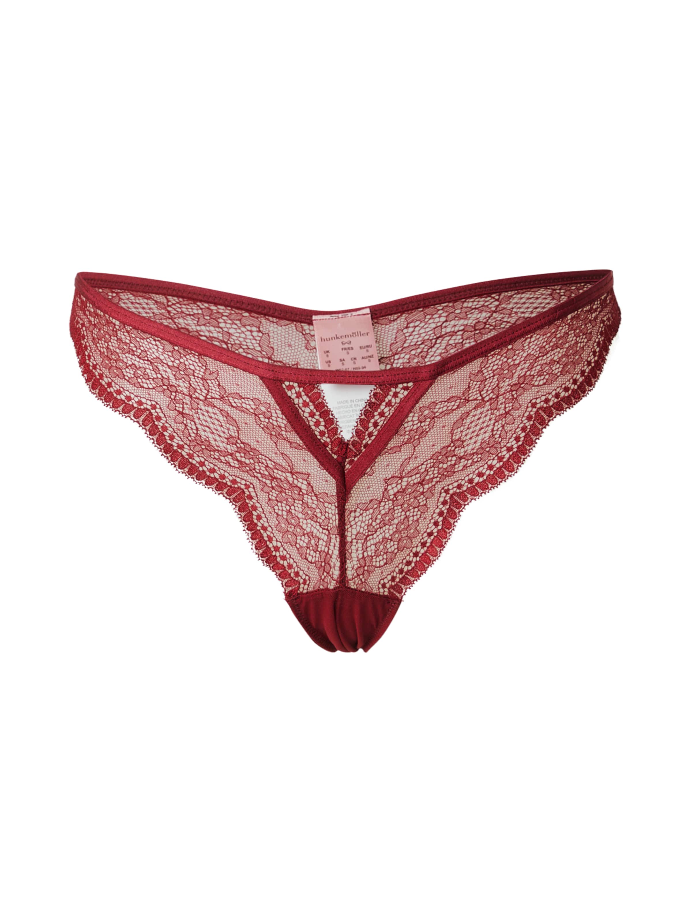 Hunkemöller Tanga 'ISABELLE CHEEKINI' – červená: přední strana